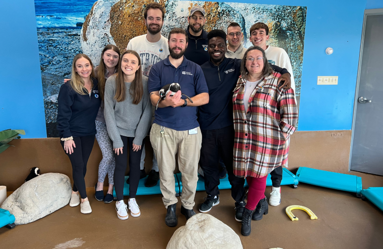 Fuchs Financial at the Mystic Aquarium featuring Ben Fuchs, Brandon Holland, Alex Cal, Eddy Agyeman, Gina Mazzadra, Josh Kerchis, Dona Smith, Kate Smith, and Hailey Flanagan