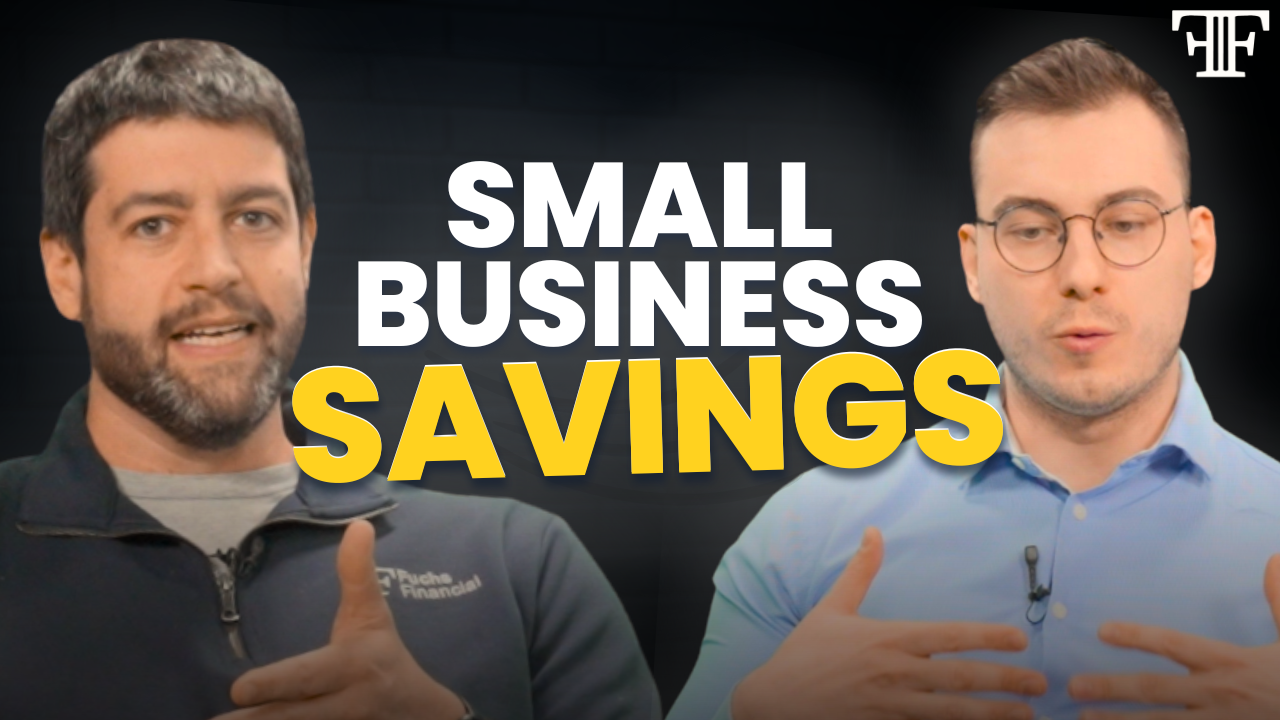Thumbnail for Fuchs Around and Cal Them Out Episode 9 where Ben Fuchs and Alex Cal talk about small business savings