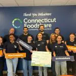 Fuchs Financial Team Volunteers at Connecticut Foodshare