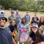 Fuchs Financial Gives Back at Wadsworth Falls