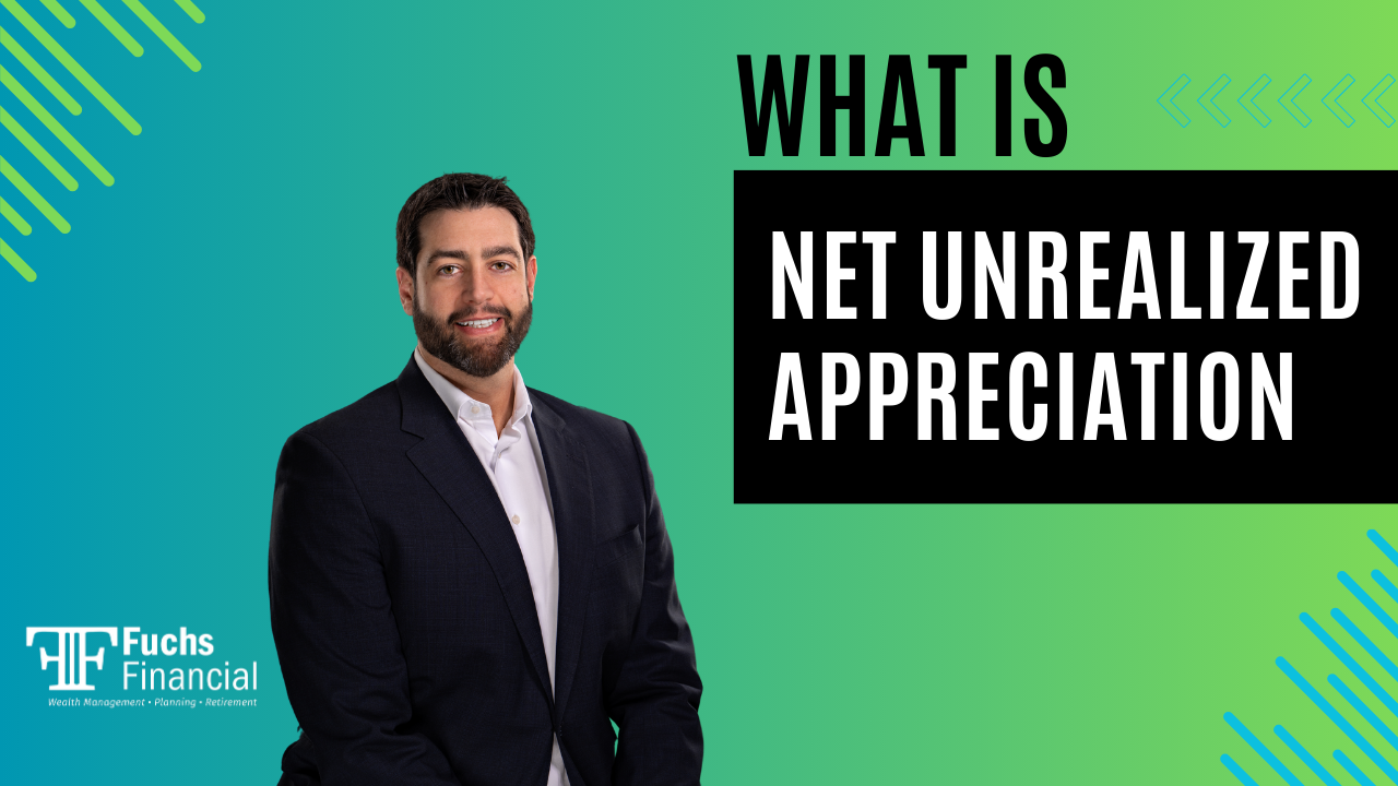 thumbnail of certified financial planner ben fuchs next to text that says what is net unrealized appreciation