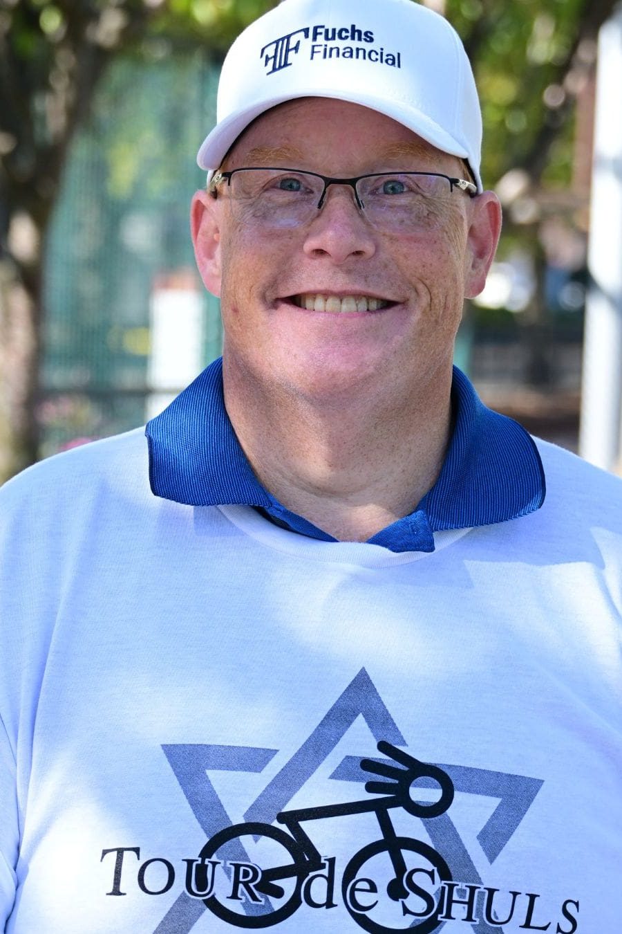 Jeff SInger with Tour de Shuls