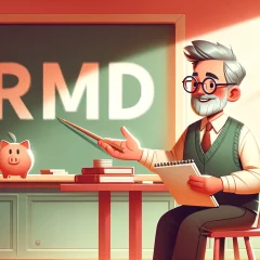 DALL·E-2024-03-26-12.48.43-A-cartoonish-2D-image-inspired-by-contemporary-childrens-book-illustrations-depicting-a-professor-teaching-with-the-letters-RMD-prominently-displaye