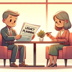 DALL·E-2024-03-26-14.45.53-A-cartoonish-2D-image-inspired-by-contemporary-childrens-book-illustrations-depicting-a-financial-advisor-sitting-down-with-a-client.-They-are-looki