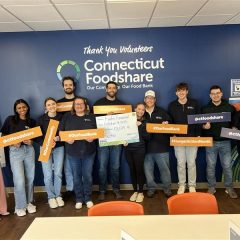 Fuchs Financial at Foodshare The Fuchs Financial team at the Connecticut Foodshare Food Bank in Wallingford CT.