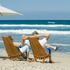 retired couple with 500k enjoying retirement