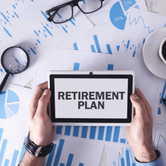 Retirement planning meeting
